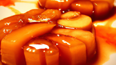 Aumônières de pommes caramélisées