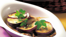 Bonheur d'aubergines côté sud