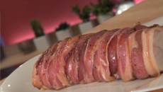 Queue de lotte rôtie