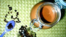 Crème au chocolat au poivre timut du Népal