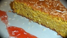 Fondant au potiron-coco-citron