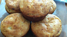 Muffins aux poireaux