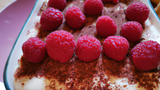 Tiramisu framboises
