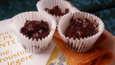 Petits feuilletés chocolat praliné