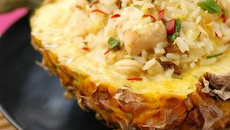 Riz sauté à l'ananas (Thaï)