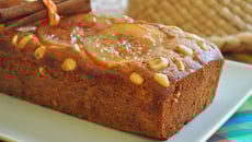 Cake orange-cacahuète-cannelle