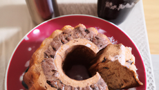 Charlotte au chocolat et café