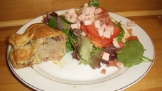 Filet mignon en croûte et bacon