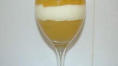 Verrine de bavarois Normand aux Pommes