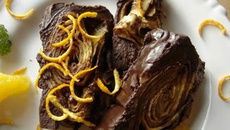Lingot de crêpes ganache chocolat noir