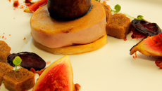 Foie gras mi-cuit et fruits secs