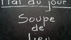 Soupe de lieu au safran