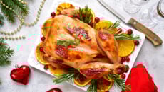 Poulet rôti à l'orange