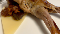 Lapin minceur grillé et mariné