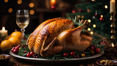 Dinde de Noël farcie