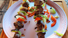 Brochettes de bœuf marinées express