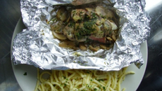 Papillote de poulet