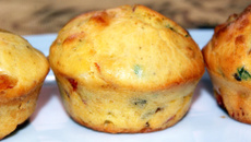Muffins salés aux légumes à adapter selon vos envies