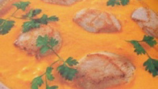 Crème de carottes aux Saint-Jacques