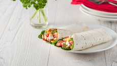 Wraps d’houmous