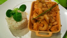 Crevettes sauce pimentée
