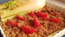 Crumble d'endives à la tomate