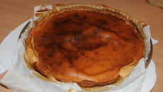 Tarte cannelle à la ricotta et au miel