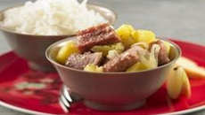 Palette de porc aux pommes