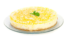 Cheesecake au citron et au fromage à la crème Elle & Vire
