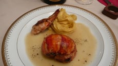 Homard poêlé à la vanille, tagliatelles fraîches