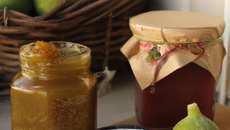 Confiture de pommes vertes et de figues