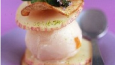 Mille feuille sorbet pomme