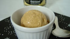 Glace à la confiture de lait et caramel au beurre salé