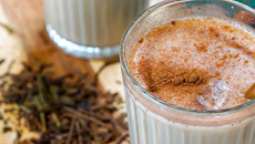 Thé au lait de Noël