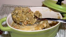 Purée de choux lardons