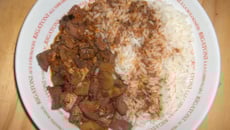 Rognons de porc aux champignons de Paris