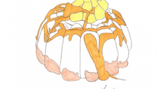 Recette de Charlotte aux pommes caramélisées, cidre et crème de Salidou