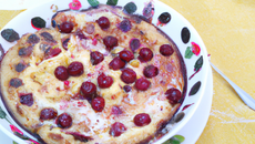 Clafoutis délicieux aux cerises