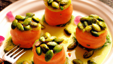 Ballotines de saumon aux pistaches