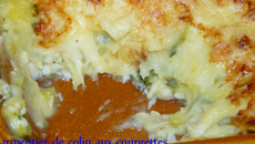 Parmentier de colin aux courgettes