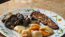 Coquilles Saint-Jacques aux Cèpes et au Foie Gras de Canard