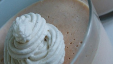 Pana cotta au potiron & sa chantilly aux 4 épices