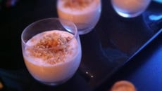 Mousse de kaki au gingembre