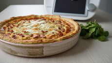 Tarte aux poireaux au thermomix