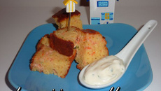 Cake saumon, surimi et citron