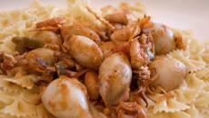 Calmars farcis comme dans les Abruzzes