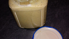 La tartinade de cookies chocolat blanc-cranberries