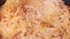 Gratin de pâtes au Roquefort