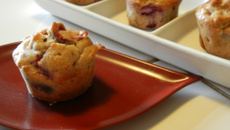 Cake aux cerises et noix