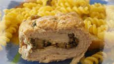 Paupiettes de dinde aux champignons et persil